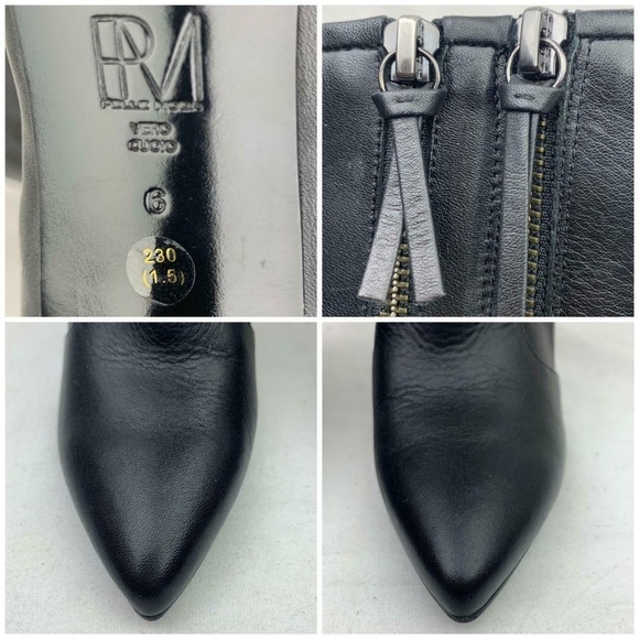Pele Moda ankle zip detail leather booti… - Picture 8 of 8